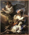 El ángel que socorre a Agar Giovanni Battista Tiepolo